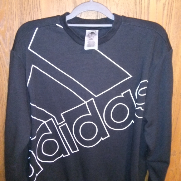 Adidas men's size M black sweatshirt - Picture 1 of 4
